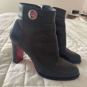 Christian Louboutin Janis Button Bootie